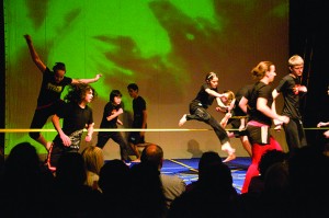 Young people take part in KidAction, part of STREB’s programming for youth.