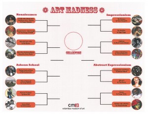 cma_art_madness_bracket_sheet CMA’s Art Madness bracket sheet