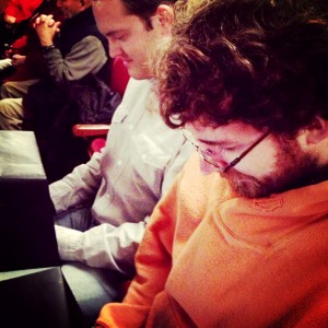 Tweet seaters in action at a recent performance at UMS