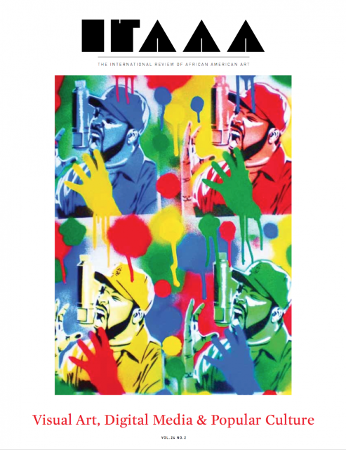 A cover of one of the issues of Hampton University Museum's print publication, IRAAA.