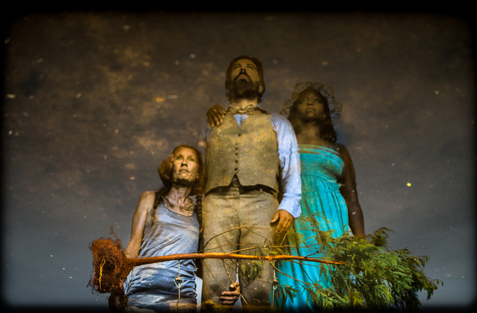 Cry You One, a piece by New Orleans-based ArtSpot Productions and Mondo Bizarro, developed out of dedicated relationship-building with community partners. Image: Melisa Cardona.