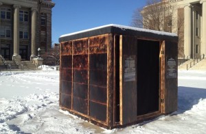 Northrop’s Camera Obscura on Northrop Plaza, created by College of Design Professor Rebecca Krinke.