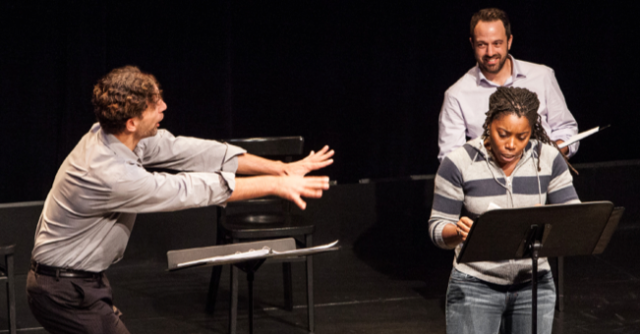 A reading of "Love/Sick" (by John Cariani) from Geva's Festival of New Theatre. Image: Geva Theatre Center.