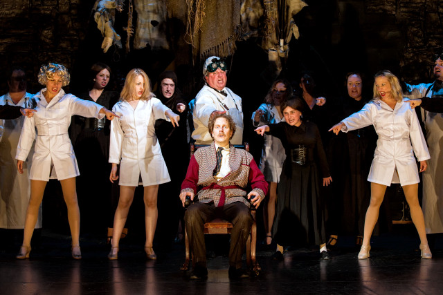 Beck Center's Professional Theater program performs "Young Frankenstein;" image courtesy of Wetzel Studios.